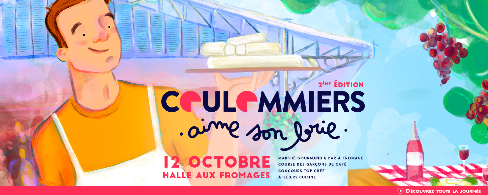 Coulommiers aime son Brie - 12 octobre 2019 à la Halle aux Fromages de Coulommiers Coulommiers aime son Brie - 12 octobre 2019 à la Halle aux Fromages de Coulommiers