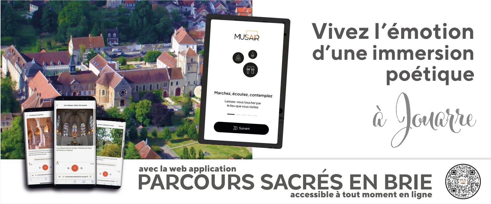 WebApp Parcours Sacrés en Brie