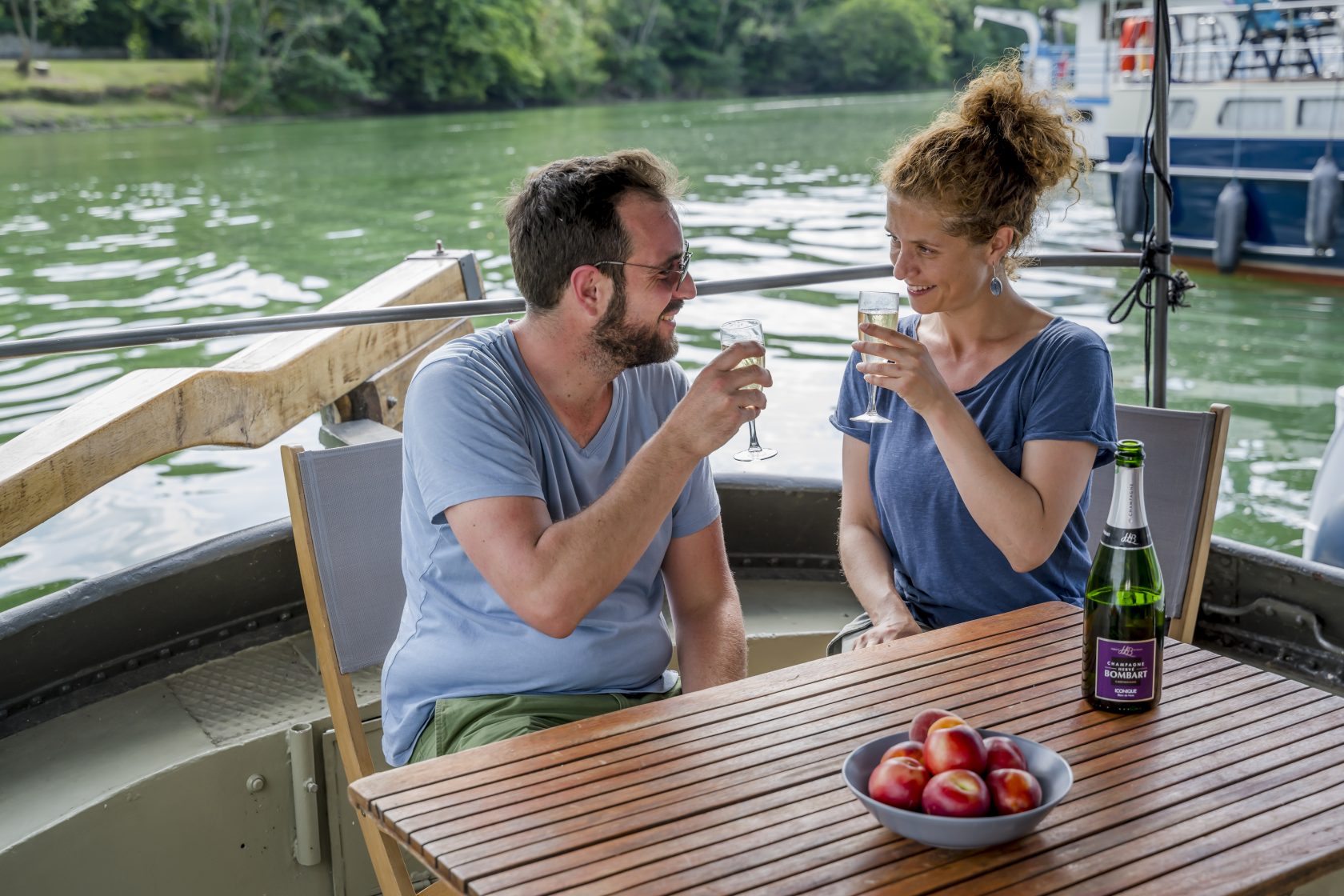 Couple à bord
