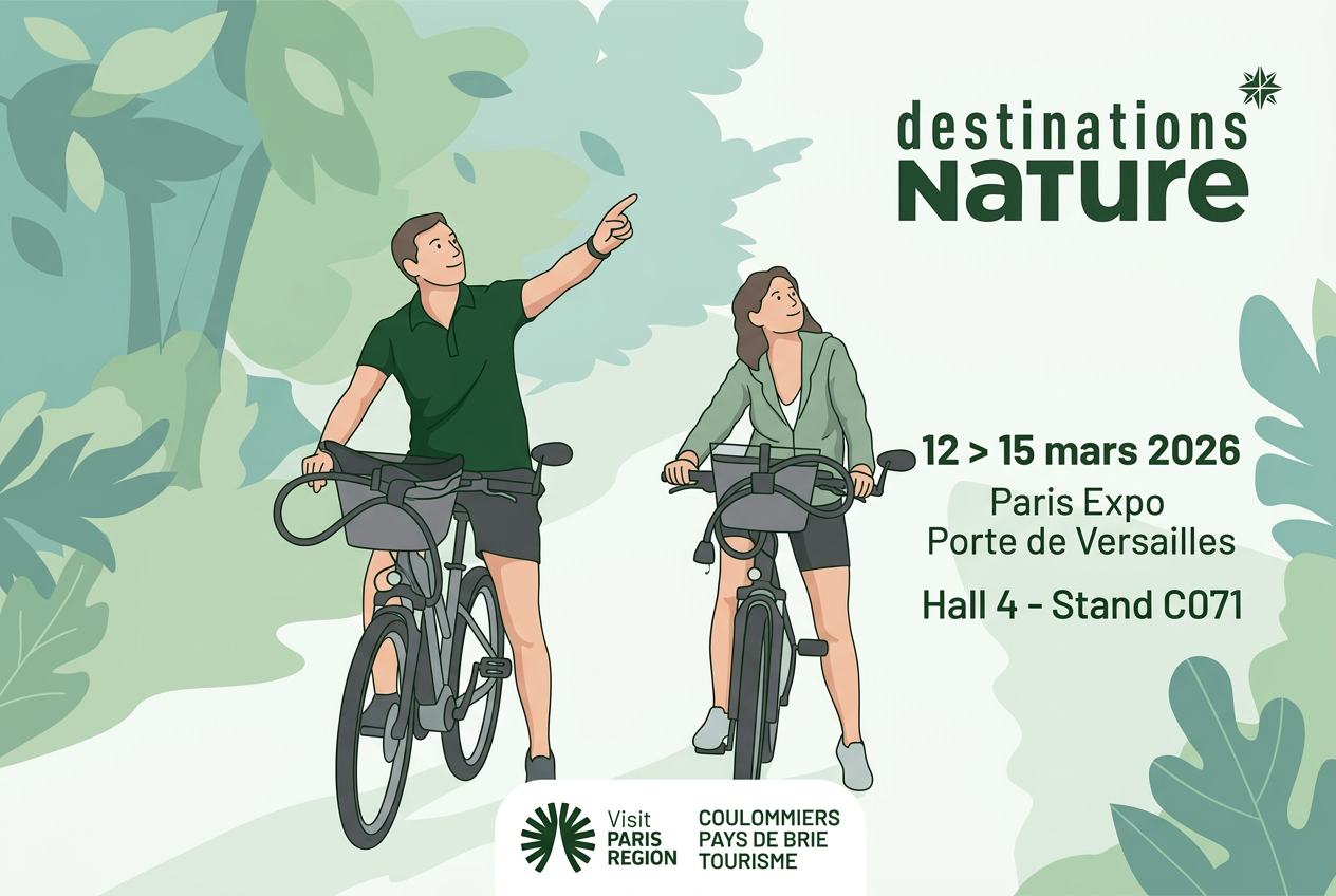 Coulommiers Pays de Brie Tourisme au salon Destinations Nature 2026