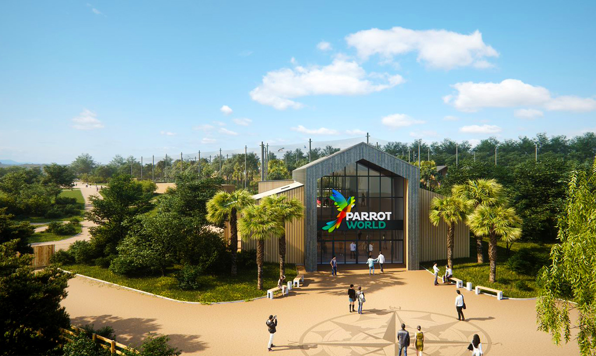 Parrot World Entrée