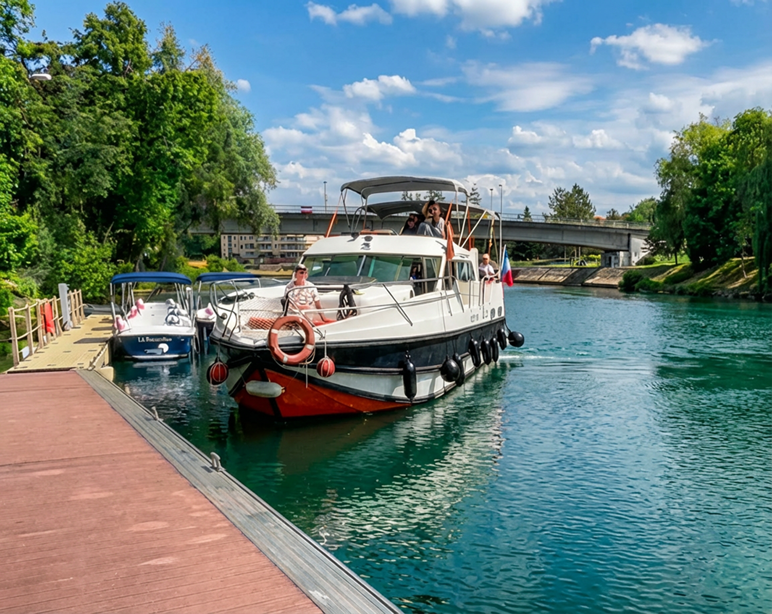 Croisiere bateau velo