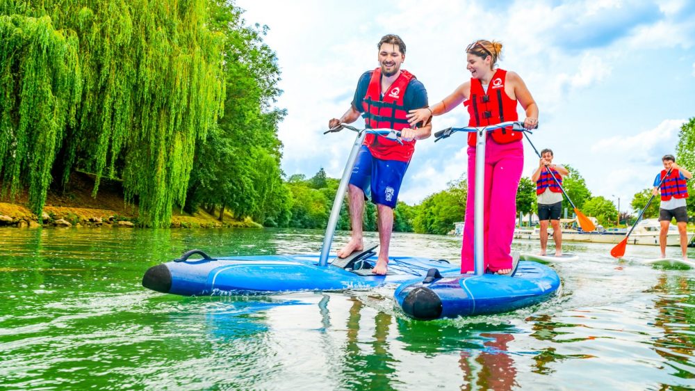 Paddle à pédales